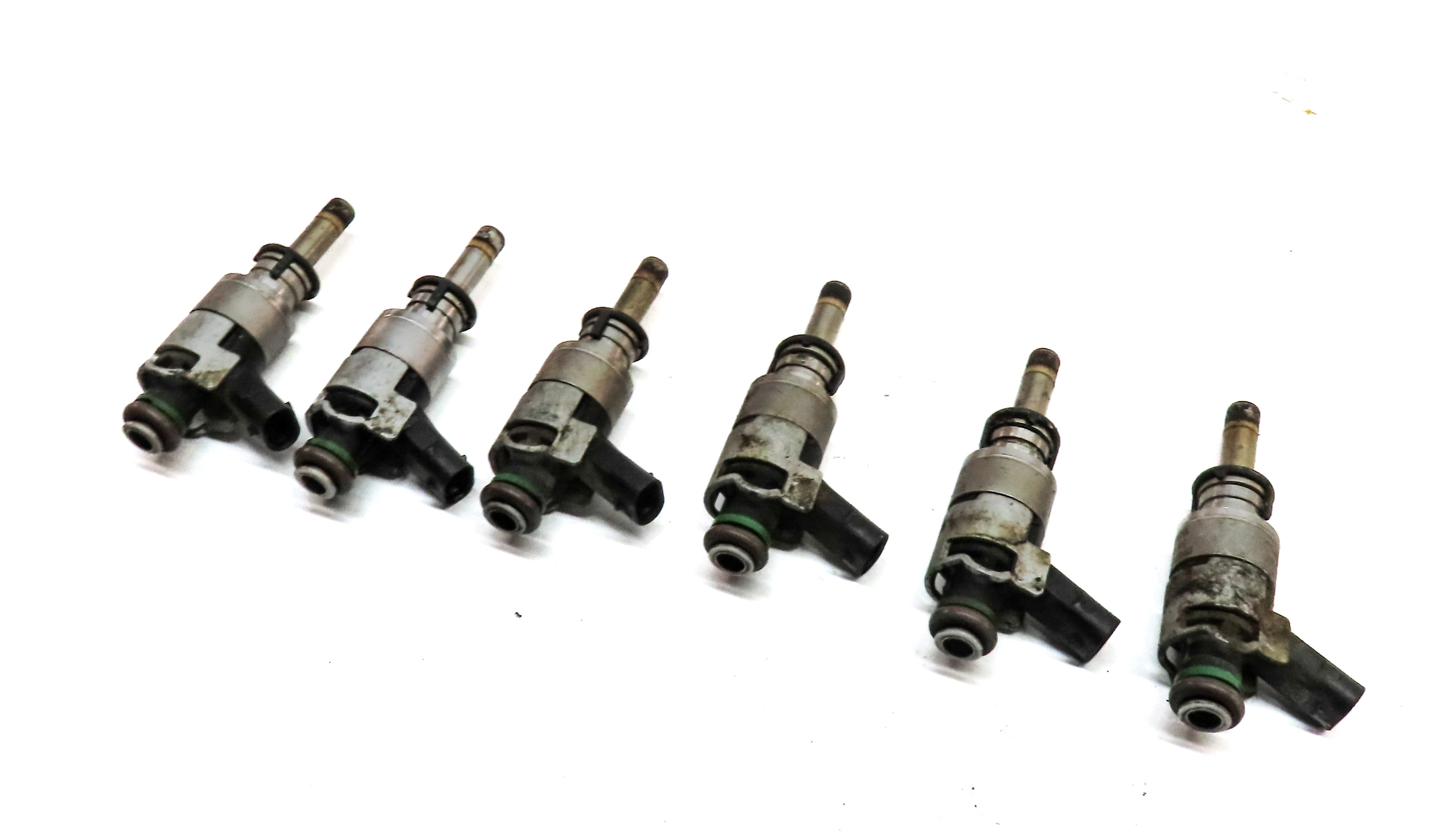 2011-2015 AUDI A6 A7 A8 Q5 Q7 S4 S5 (C7 D4 4L B8 8R 8T) 3.0L FUEL INJECTOR SET 6 — exact item pictured